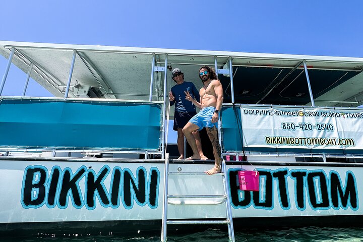 4 Hour Crab Island swim excursion in Destin!! Family friendly