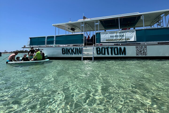 4 Hour Crab Island swim excursion in Destin!! Family friendly