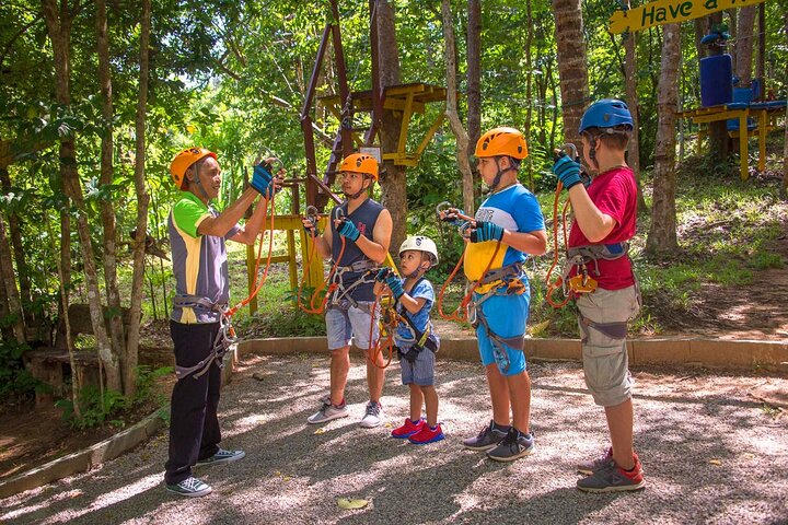 Fun Tree Top Zipline Adventure and Challenge in Kanchanaburi