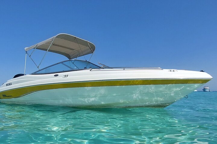 PRIVATE! | 4-hour Speed Boat Trip | Swim With Dolphins, Snorkeling & Island