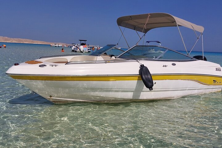 PRIVATE! | 4-hour Speed Boat Trip | Swim With Dolphins, Snorkeling & Island