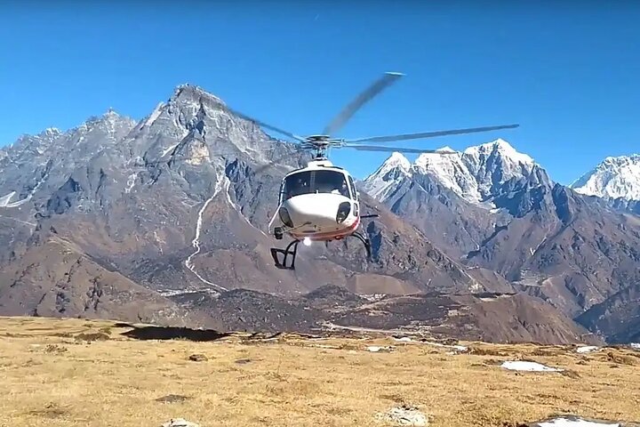 Helicopter Pick up from Syangboche to Kathmandu