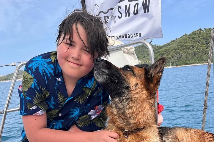 Day sailing Skiathos Skopelos with lunch on Rainbow yacht