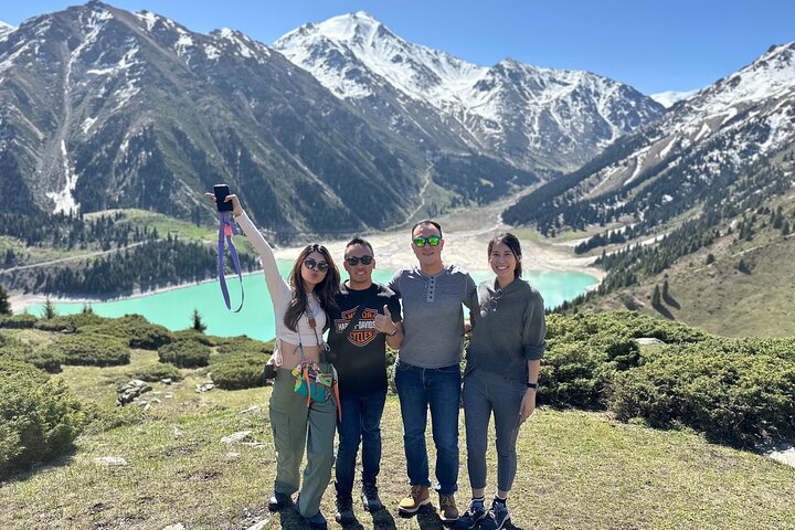Big Almaty Lake & Thermal Springs at AlmaArasan Gorge by Car 9 AM