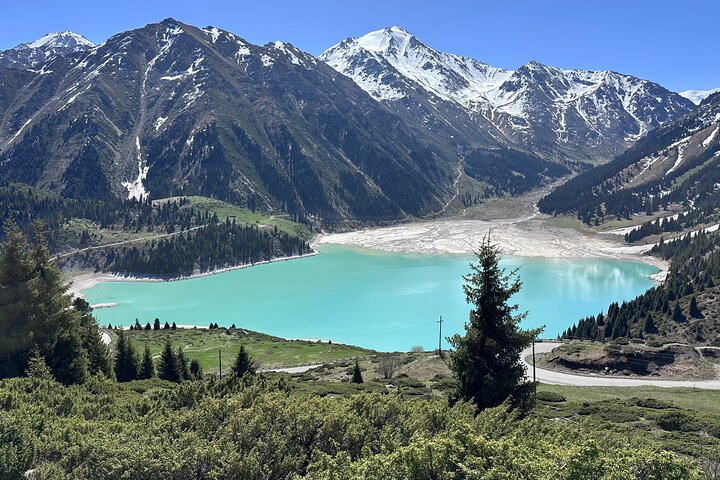 Big Almaty Lake & Thermal Springs at AlmaArasan Gorge by Car 9 AM