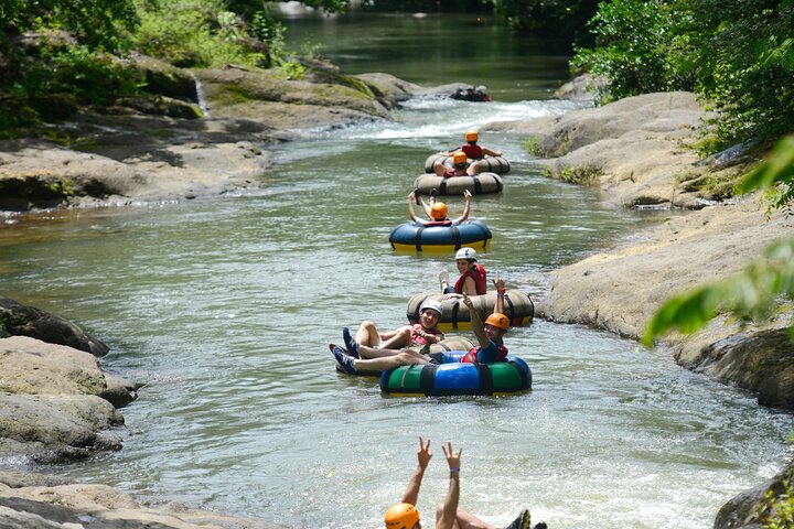 Guachipelin Adventure Volcano Zipline Horseback River Tubing Combo