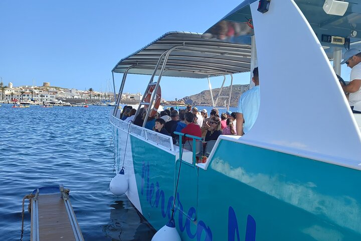 Boat trip through the coves of northern Menorca from Fornells