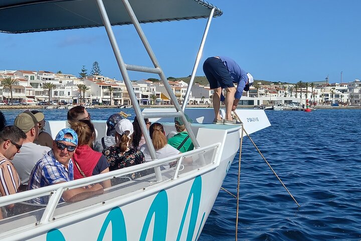 Boat trip through the coves of northern Menorca from Fornells