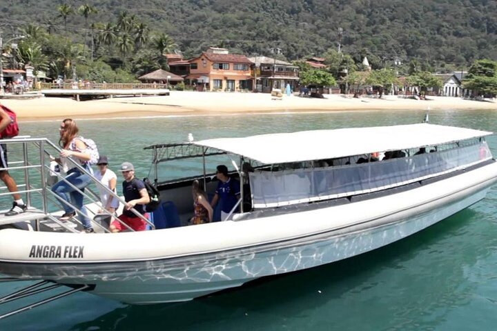 From Ilha Grande: shared shuttle to Rio de Janeiro