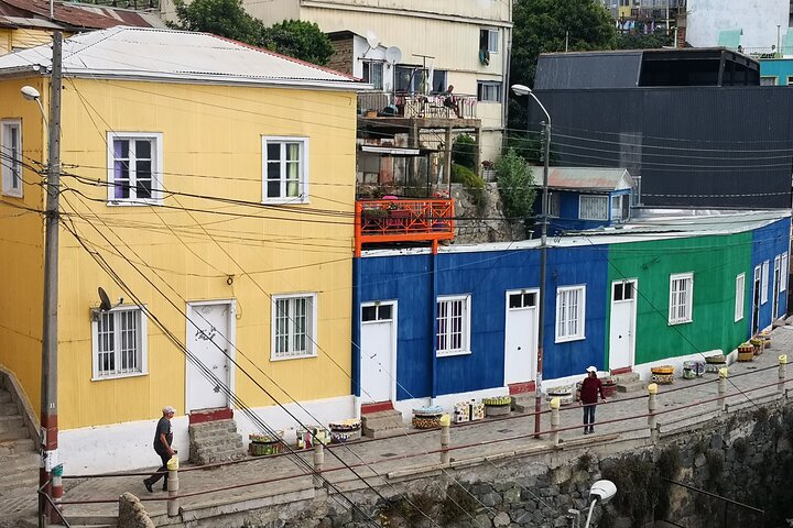 Private Tour Valparaiso from SanAntonio Cruise Terminal to Stgo