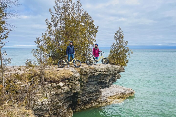 Cave Point Fat Tire E-Bike Tour