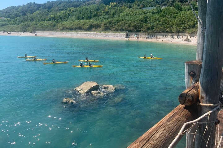 Cavalluccio kayak excursion in Fossacesia