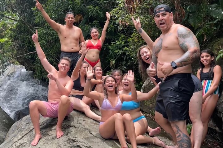 2 Tours in 1 Day Rainforest and Beach Adventure with Transport