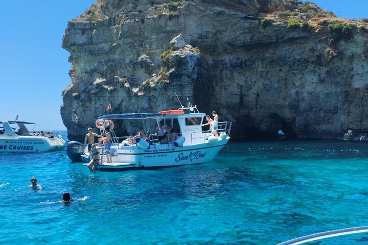 Half Day Blue Lagoon, Comino, Gozo and Malta Private Boat Trip