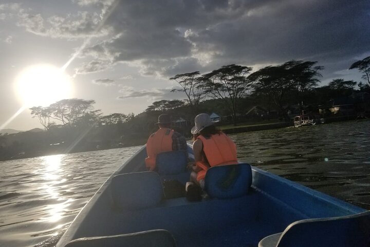 Bike Tour at Hell's Gate National Park Boat Ride at L. Naivasha