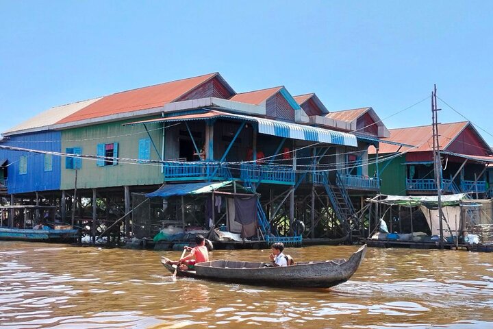 Kompong Phluk Floating Village Half-Day Tour ( Morning / Sunset )