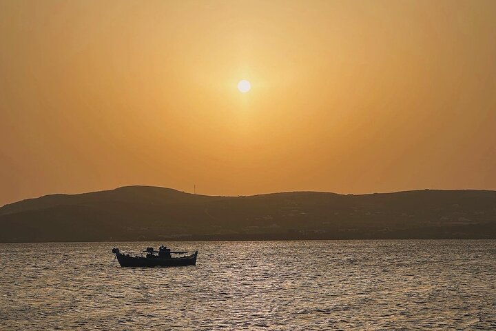 Sunset Tour Around Antiparos | Private Boat Tour
