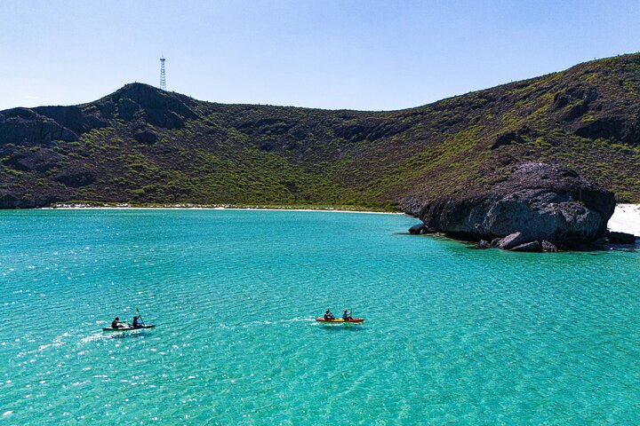 Balandra adventure: sea lions, kayak, and hike in paradise