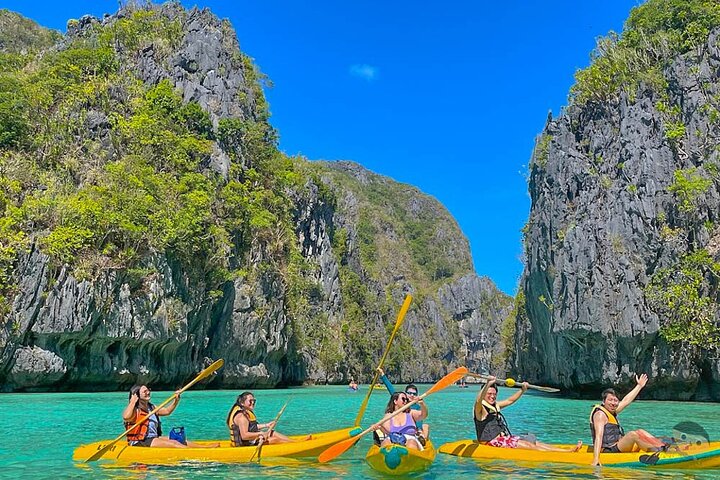 El Nido Big Lagoon and Tropical Island Private Tour with Transfer