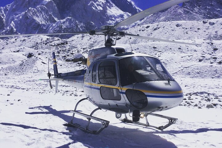 Helicopter Pick Up from Pheriche to Kathmandu