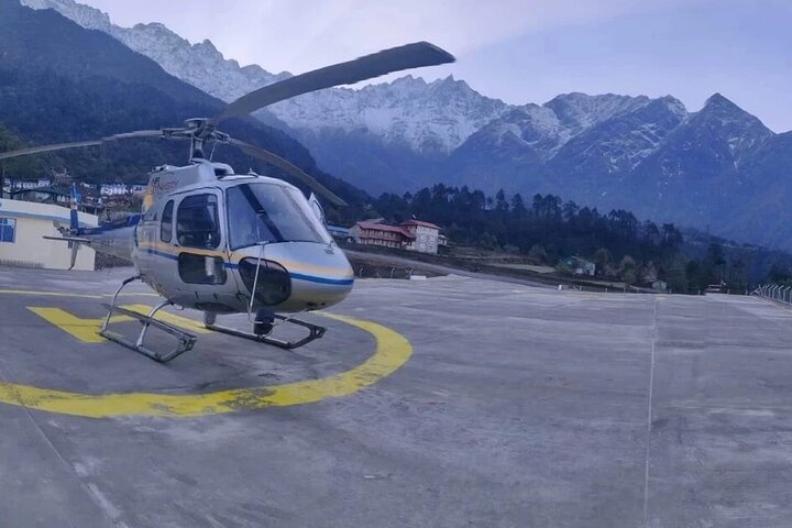 Helicopter Ride from Lukla Airport to Kathmandu