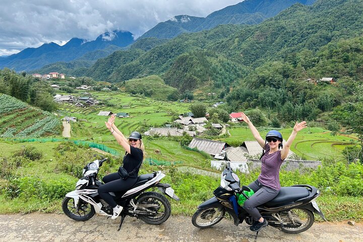 Sapa Motorbike Tour With Local Guide 1 Day - Waterfalls, Villages