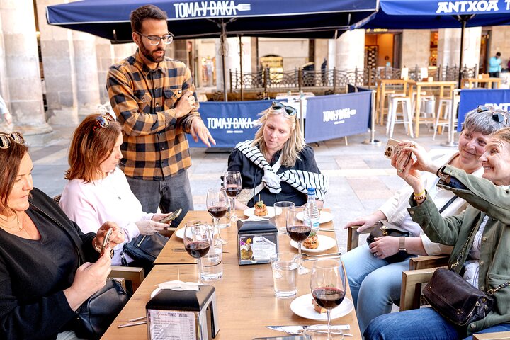 The Authentic Bilbao Pintxos, Food & Wine Tour with a Local