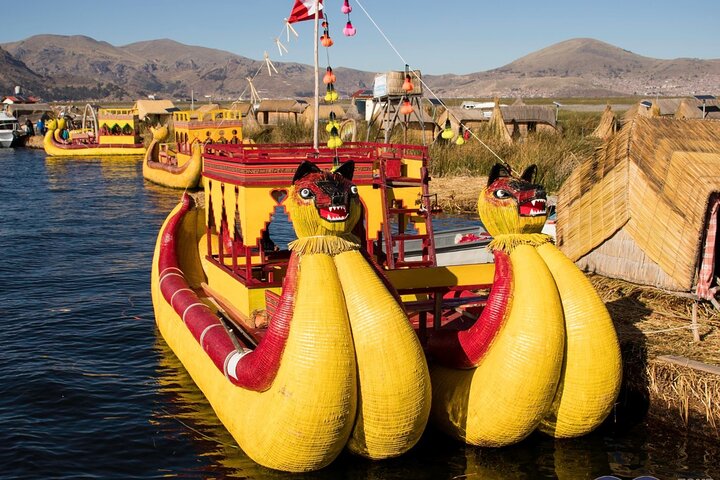 Uros Island and Taquile Speedboat all day.