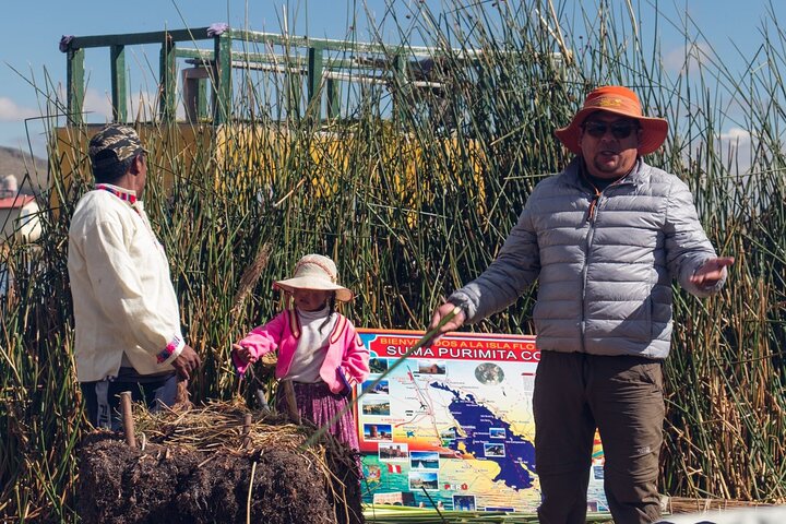 Uros Island and Taquile Speedboat all day.