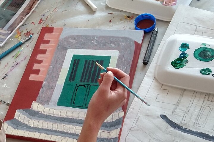 One Painting in One Day, Doors of San Miguel