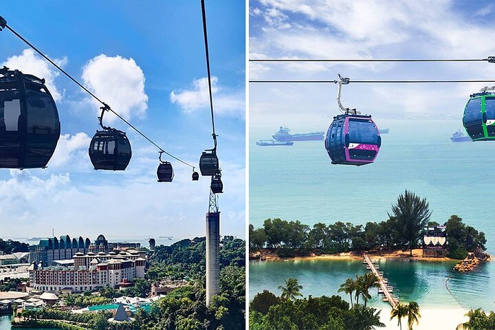 Singapore Sentosa Cable Car Sky Pass E-Tickets