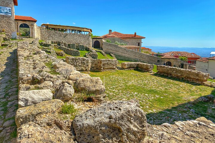Kruja castle, the old Bazaar & Sarisalltik- Departure from Tirana
