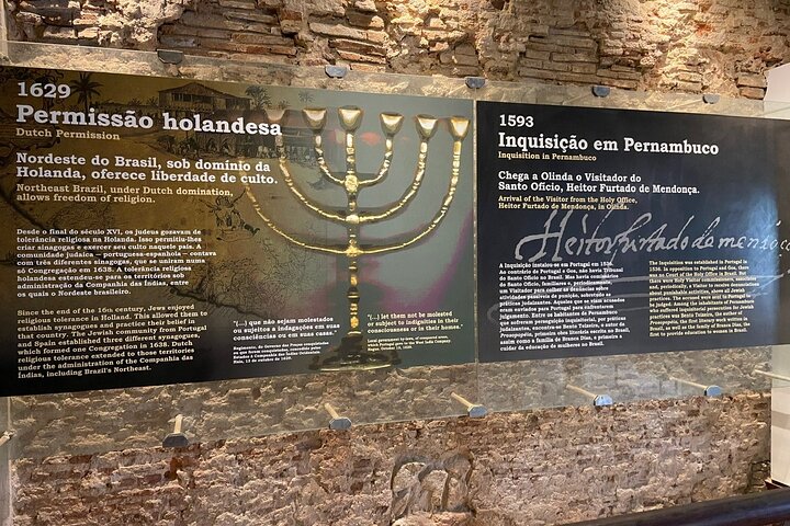 Jewish Tour Recife and Olinda Jewish Presence SEC XVI, XVII and XX