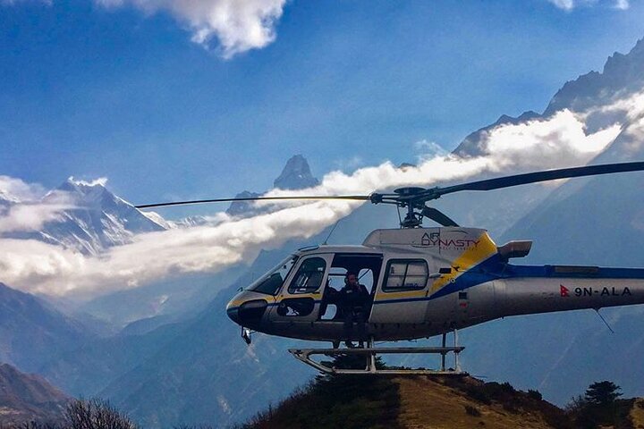 Helicopter Pick up from Syangboche to Kathmandu