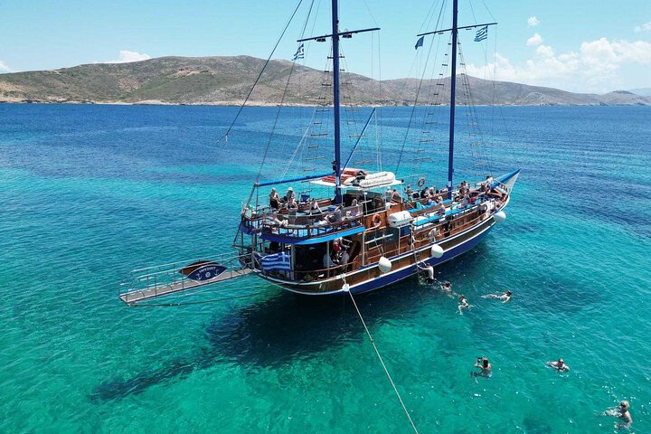 Full Day 3-Island Boat Cruise from Port of Kos