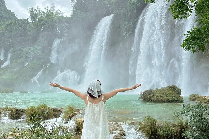 Full Day Tour In Cao Bang Ban Gioc Waterfall Angel Eye Moutain