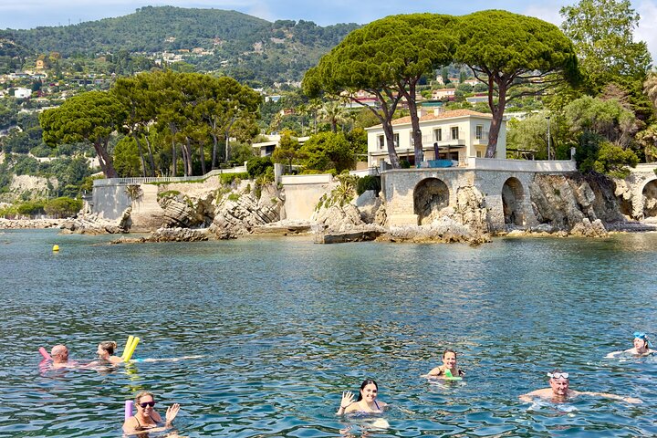 Half Day Guided Boat tour to Mala caves with stop in Villefranche