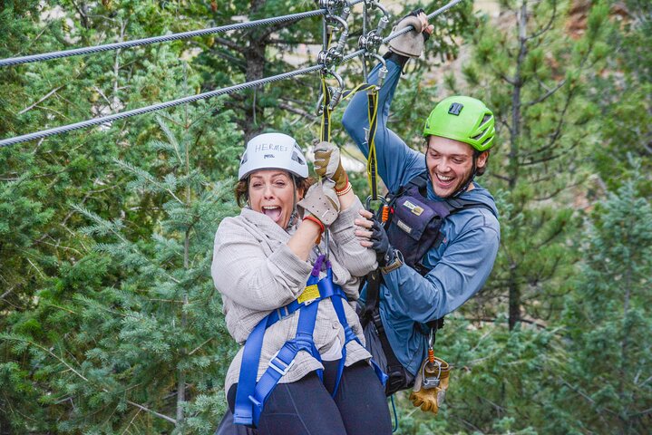 Gold Rush Rafting plus Cliffside Zipline from Idaho Springs