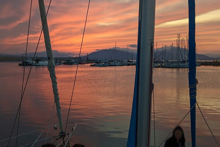 Sunset and Aperitif on a Sailing Boat in Alghero