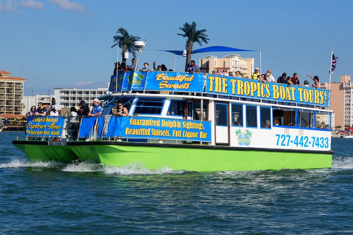 Guaranteed Dolphin Sighting Tour on Tropics Boat Tours