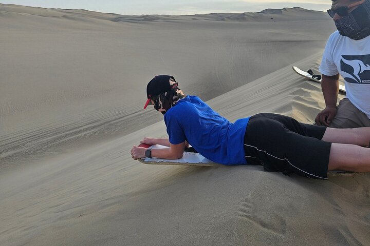 Buggy experience in Huacachina at sunset