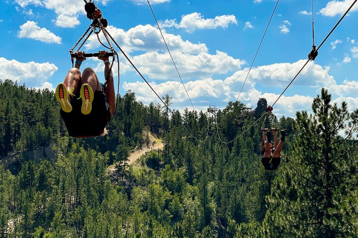 Pinnacle Zipline Tour in Keystone