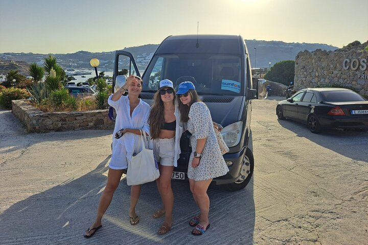 Mykonos Sail Cruise to Rhenia, Guided Tour of Delos, Lunch&Drinks