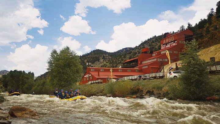Gold Rush Rafting plus Cliffside Zipline from Idaho Springs