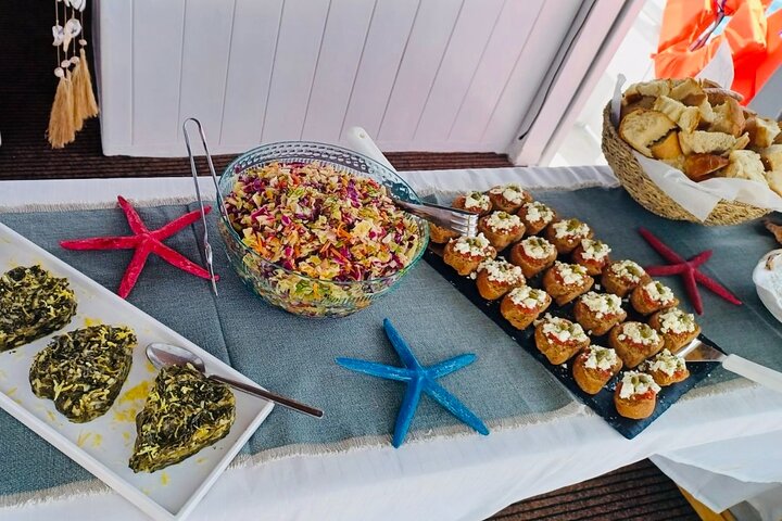 Rhodes Exclusive Swim Cruise Cocktail Open bar & Gourmet Buffet