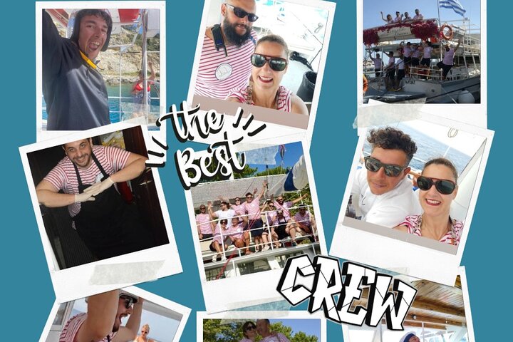 Rhodes Exclusive Swim Cruise Cocktail Open bar & Gourmet Buffet