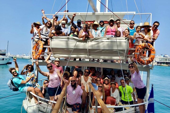 Rhodes Exclusive Swim Cruise Cocktail Open bar & Gourmet Buffet