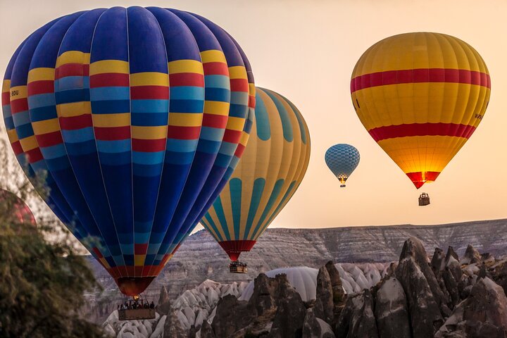 Hot Air Balloon Ride at Sunrise in Goreme, Cappadocia