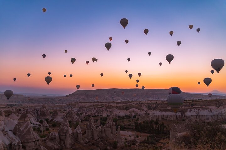 Hot Air Balloon Ride at Sunrise in Goreme, Cappadocia