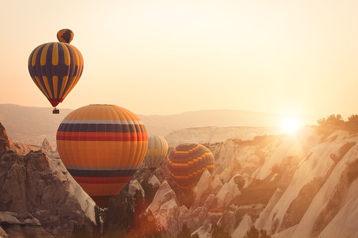 Hot Air Balloon Ride at Sunrise in Goreme, Cappadocia